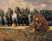 Claude Monet Haystacks USA oil painting artist
